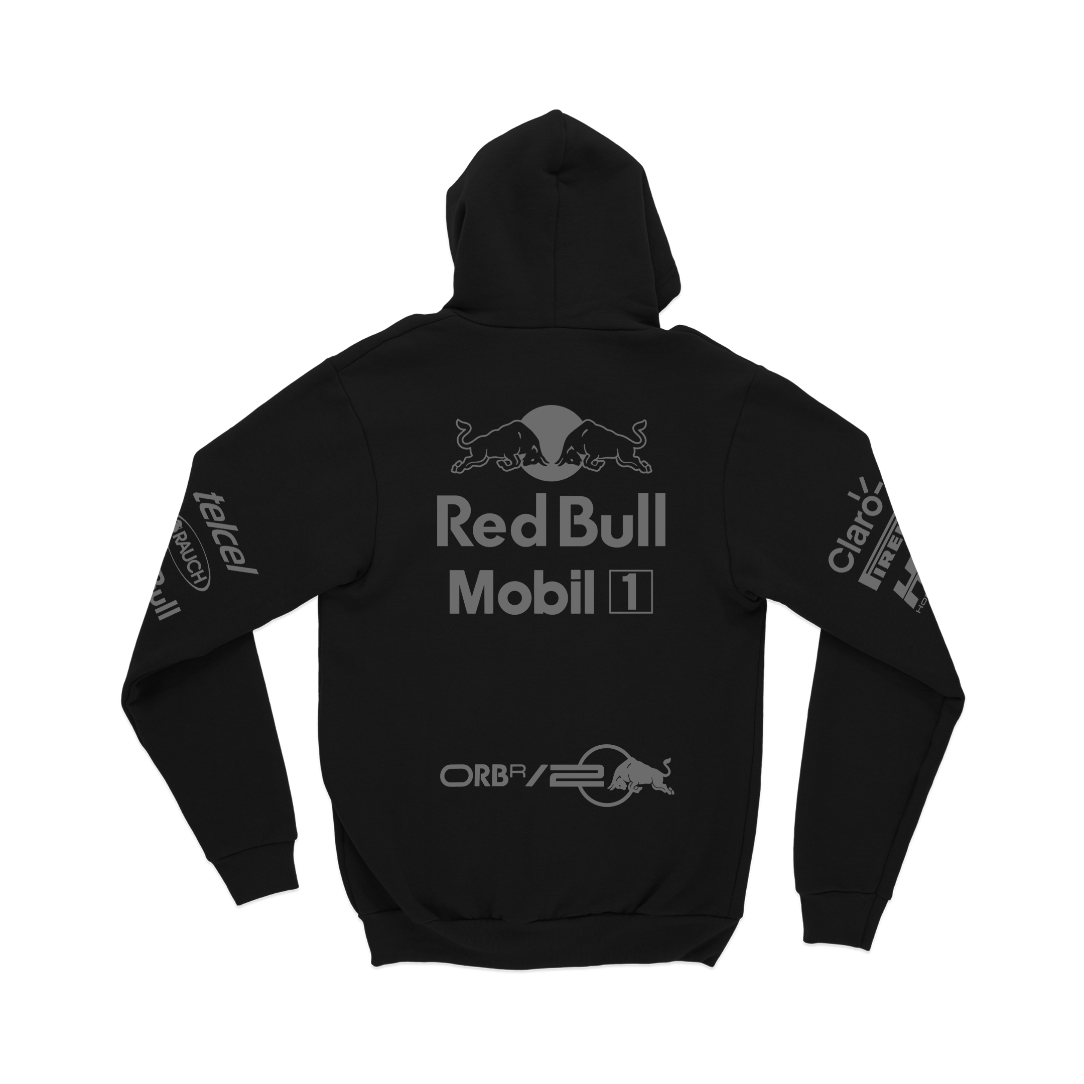 Moletom Canguru Red Bull All Black 2024 Sergio Pérez