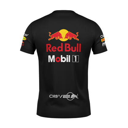 Camiseta DryFit Sergio Pérez Red Bull Racing 2024 Preta