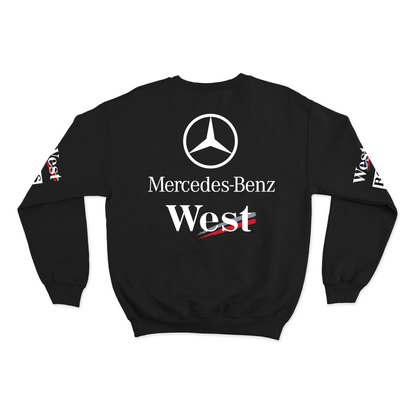 Moletom Mclaren West Mercedes Retrô Preto