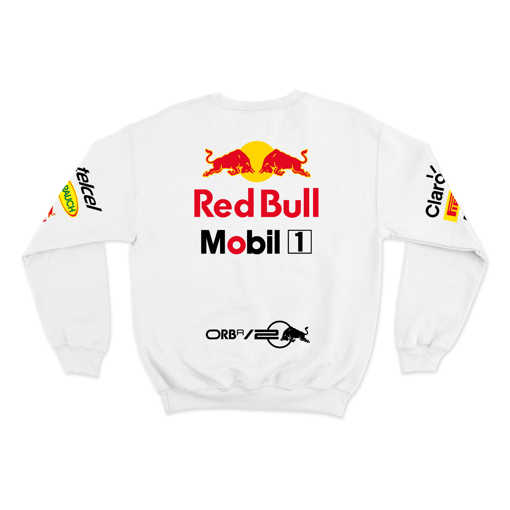 Moletom Red Bull Branco 2024 Max Verstappen