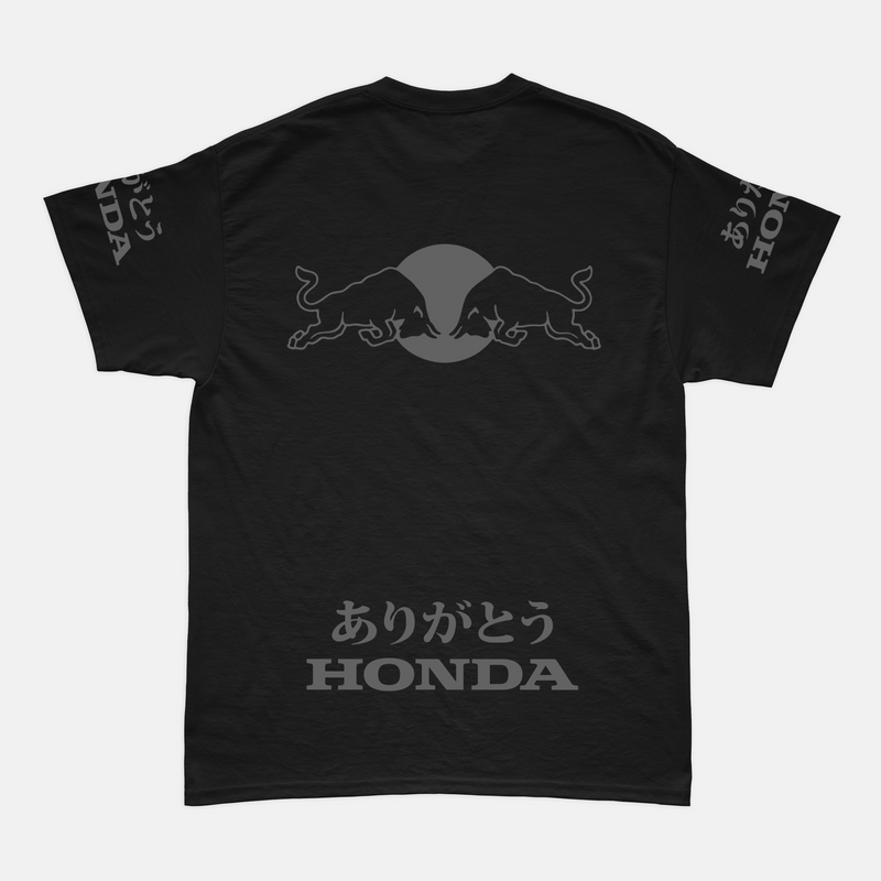 Camiseta Red Bull Honda All Black