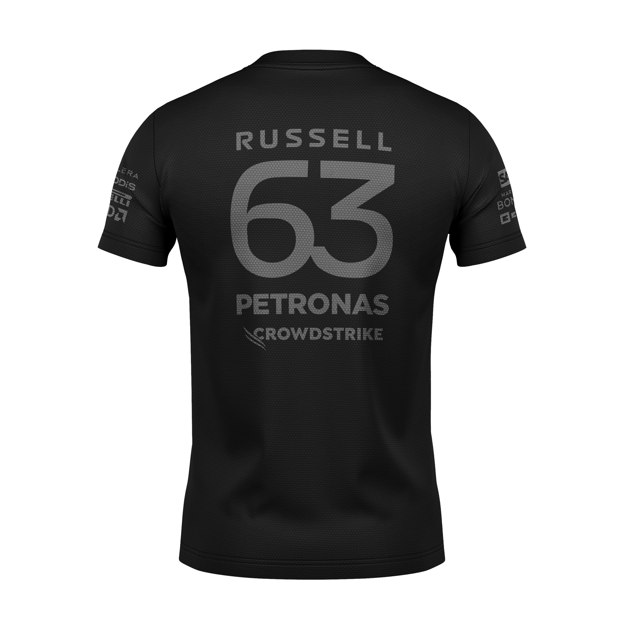 Camiseta DryFit  Mercedes 2024 All Black George Russell