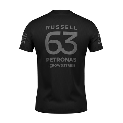 Camiseta DryFit  Mercedes 2024 All Black George Russell