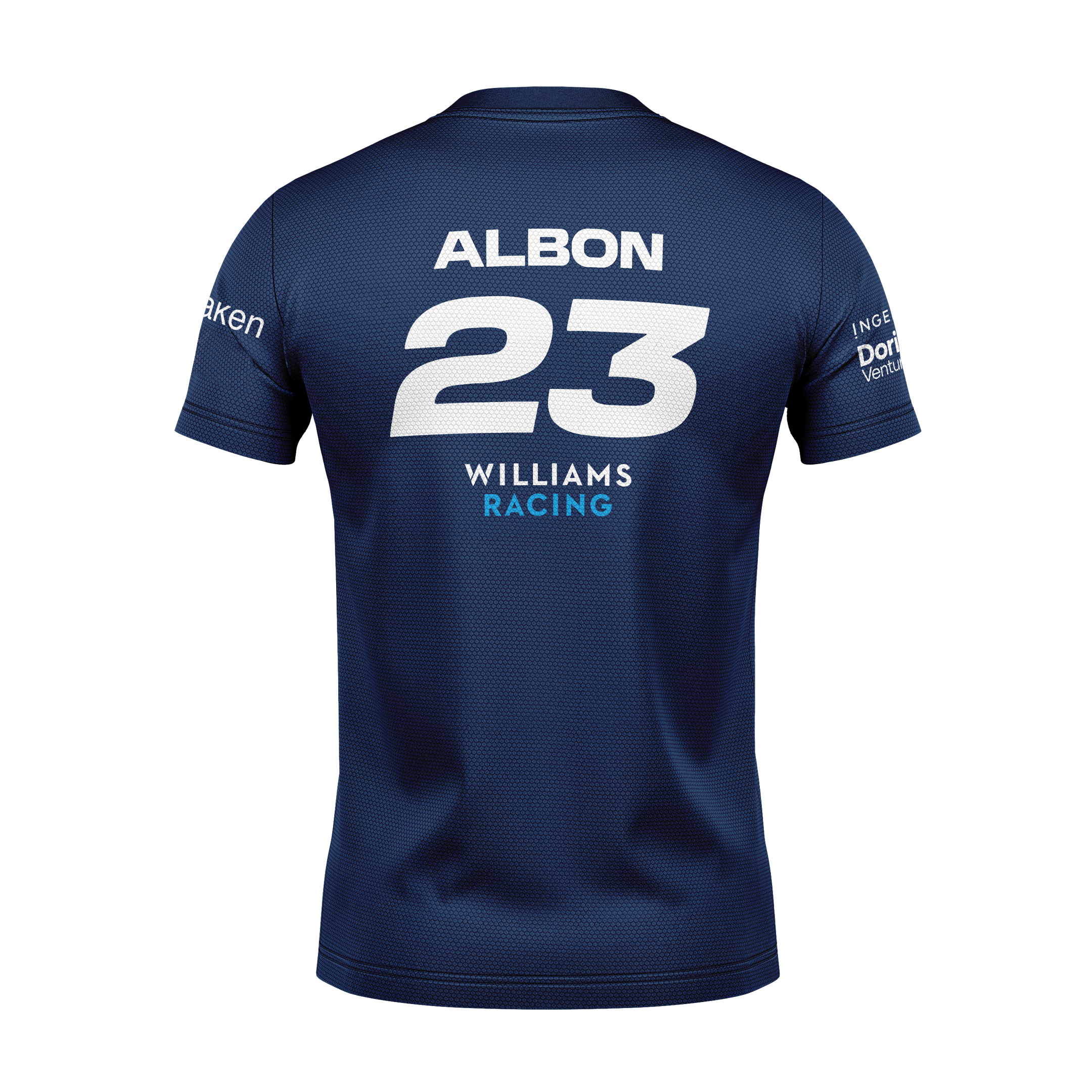 Camiseta DryFit Alex Albon Williams 2024 Azul Marinho