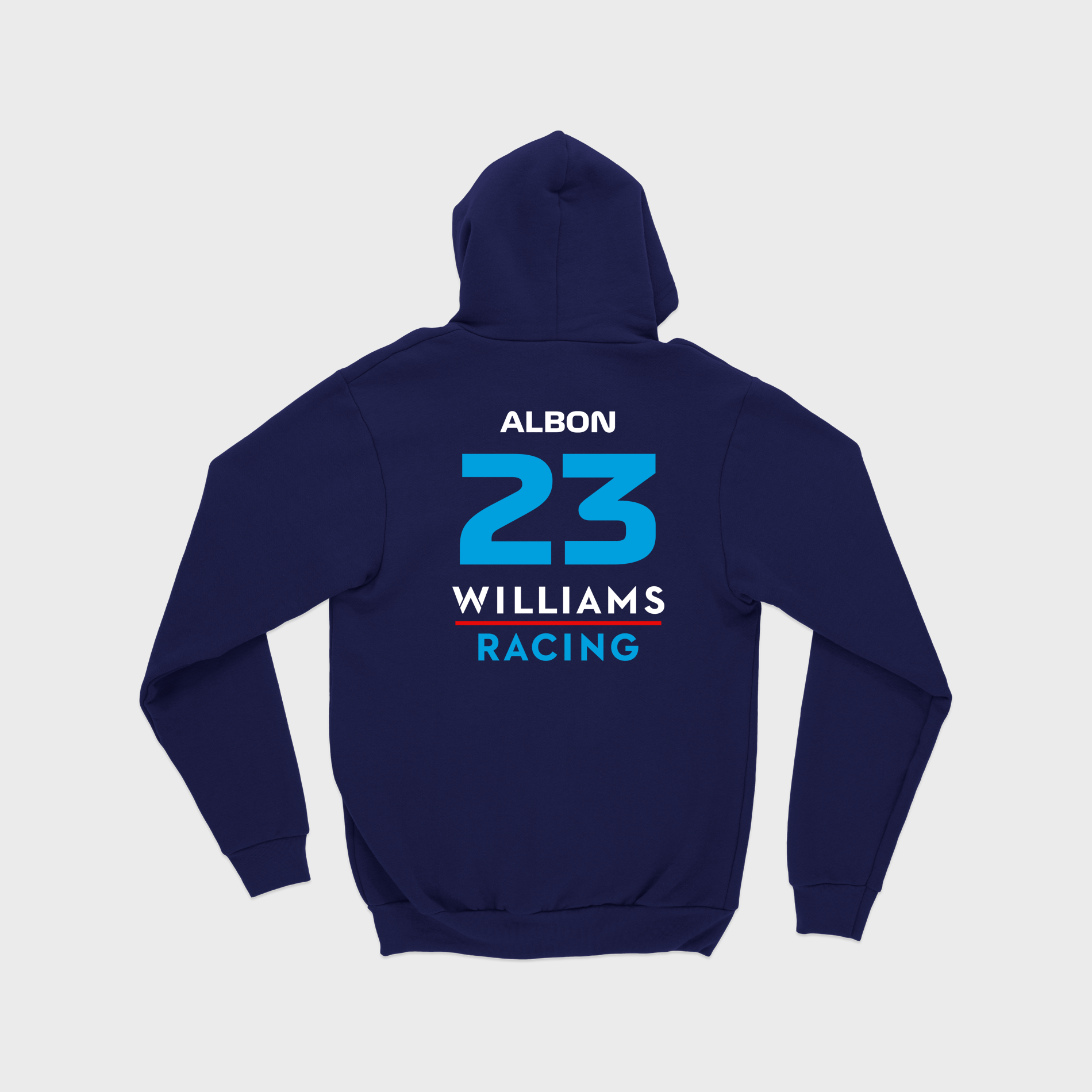Moletom Canguru Albon Williams Racing 2023 Azul