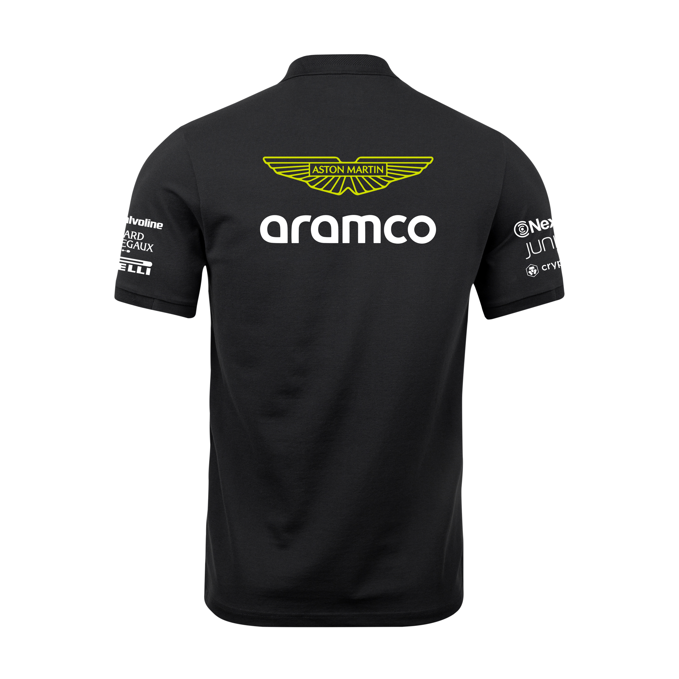 Camisa Polo Aston Martin 2024 Preta