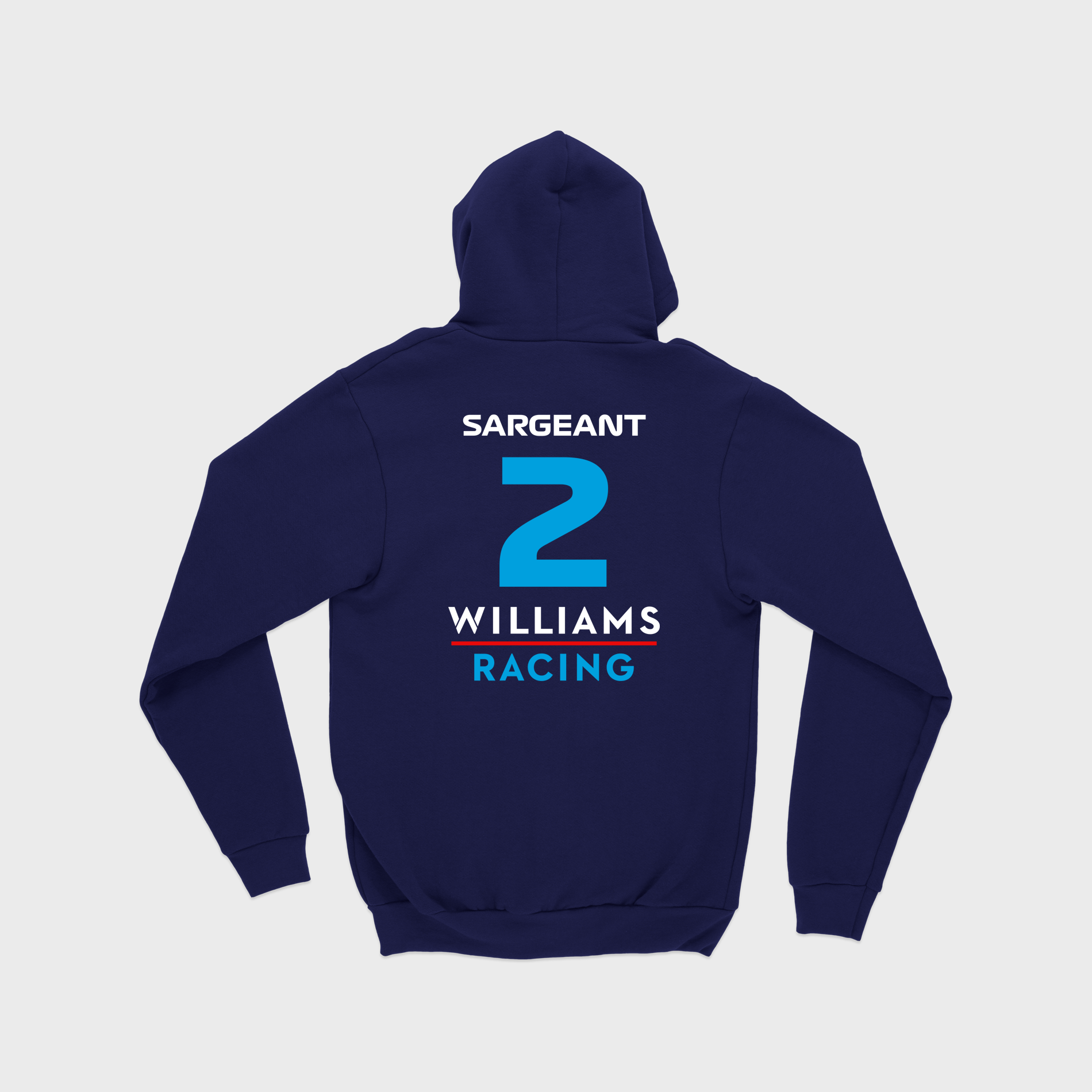 Moletom Canguru Sargent Williams Racing 2023 Azul
