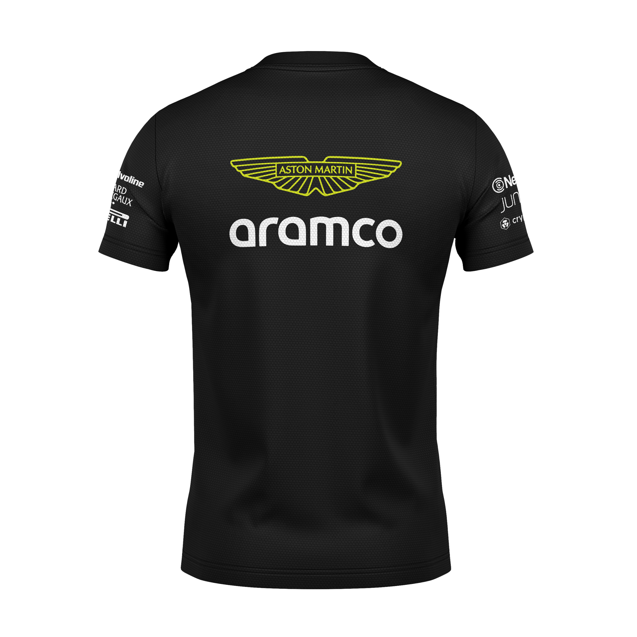 Camiseta DryFit Aston Martin 2024 Preta