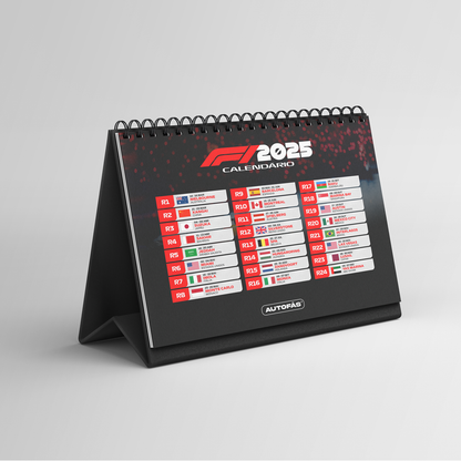 Calendário Personalizado Formula 1 2025