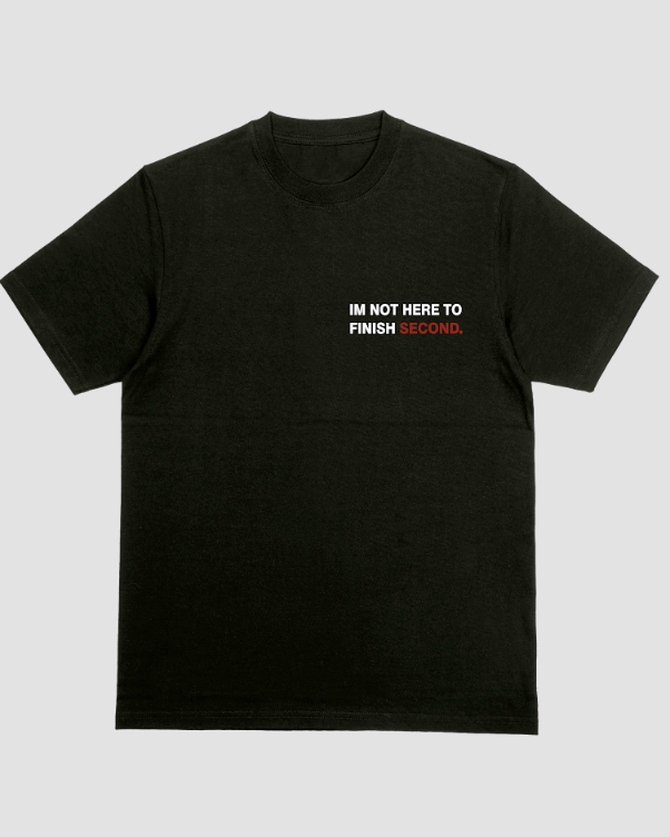 Camiseta Oversized Verstappen Second Doesn't count