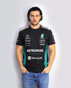 Camiseta Dryfit Mercedes F1 2026 Preta