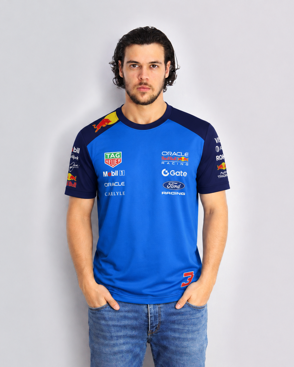Camiseta Dryfit Max Verstappen Red Bull 2026