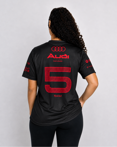 Camiseta Dryfit Bortoleto Audi Edição Red & Black