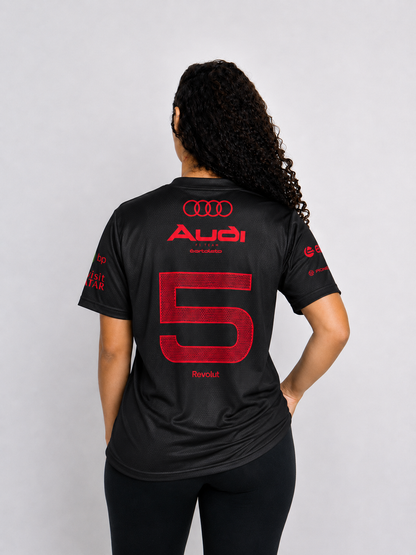 Camiseta Dryfit Bortoleto Audi Edição Red & Black