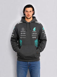 Moletom Canguru Mercedes AMG 2026 Preto