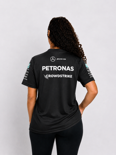 Camisa Polo Mercedes F1 2026 Preta