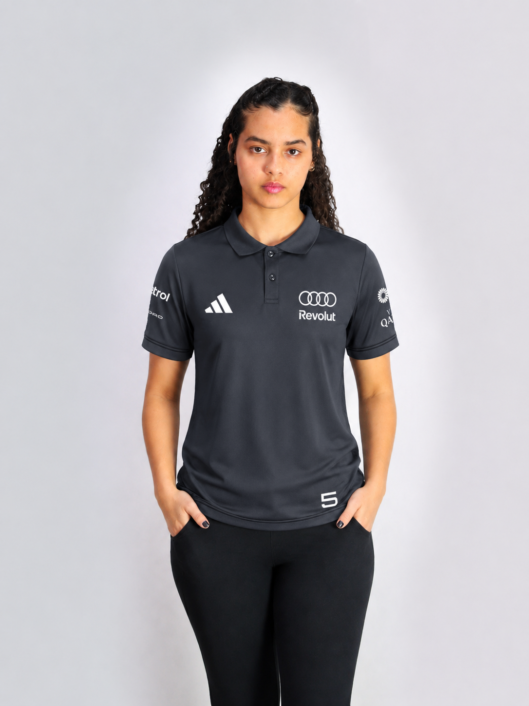 Camisa Polo Audi Bortoleto 2026 Cinza