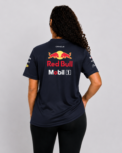 Camiseta Dryfit Red Bull Equipe Azul Marinho 2025