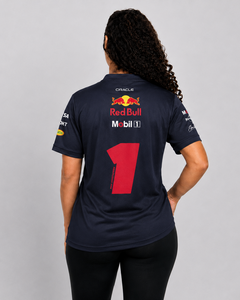 Camiseta Polo Red Bull Max Verstappen Azul Marinho 2025