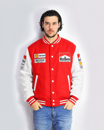 Jaqueta Mclaren Marlboro Retrô