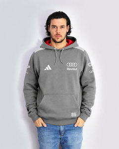 Moletom Canguru Gabriel Bortoleto Audi 2026 Cinza
