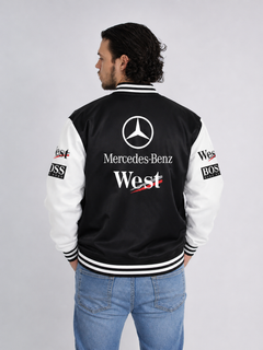 Jaqueta Mclaren West Mercedes Retrô