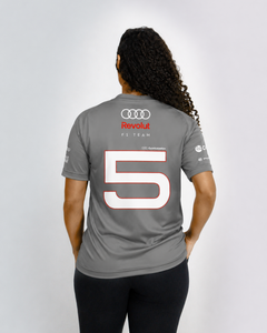 Camiseta Dryfit Audi Bortoleto 2026 Cinza