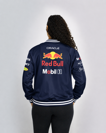 Jaqueta Red Bull Equipe 2025 Azul Marinho