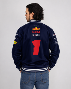 Jaqueta Red Bull Max Verstappen 2025 Azul Marinho