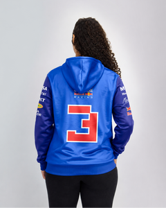 Moletom Canguru Max Verstappen Red Bull 2026 Azul Royal com Marinho