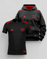 Combo Red & Black Gabriel Bortoleto Moletom Canguru + Camiseta Dryfit Preto