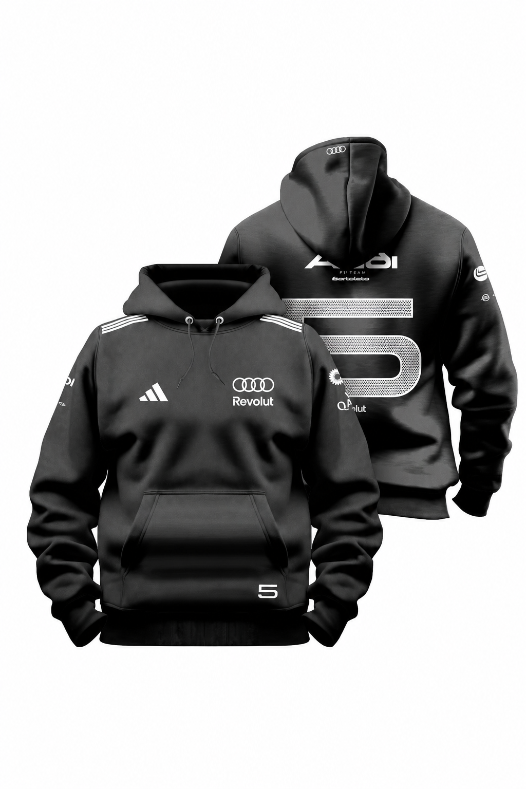 Moletom Canguru Gabriel Bortoleto Carpem Diem Audi 2026 Preto