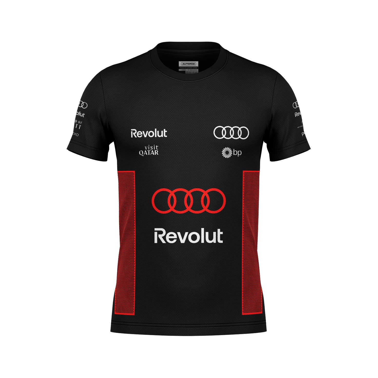 Camiseta Audi Bortoleto Torcida 2026 Dryfit Preto