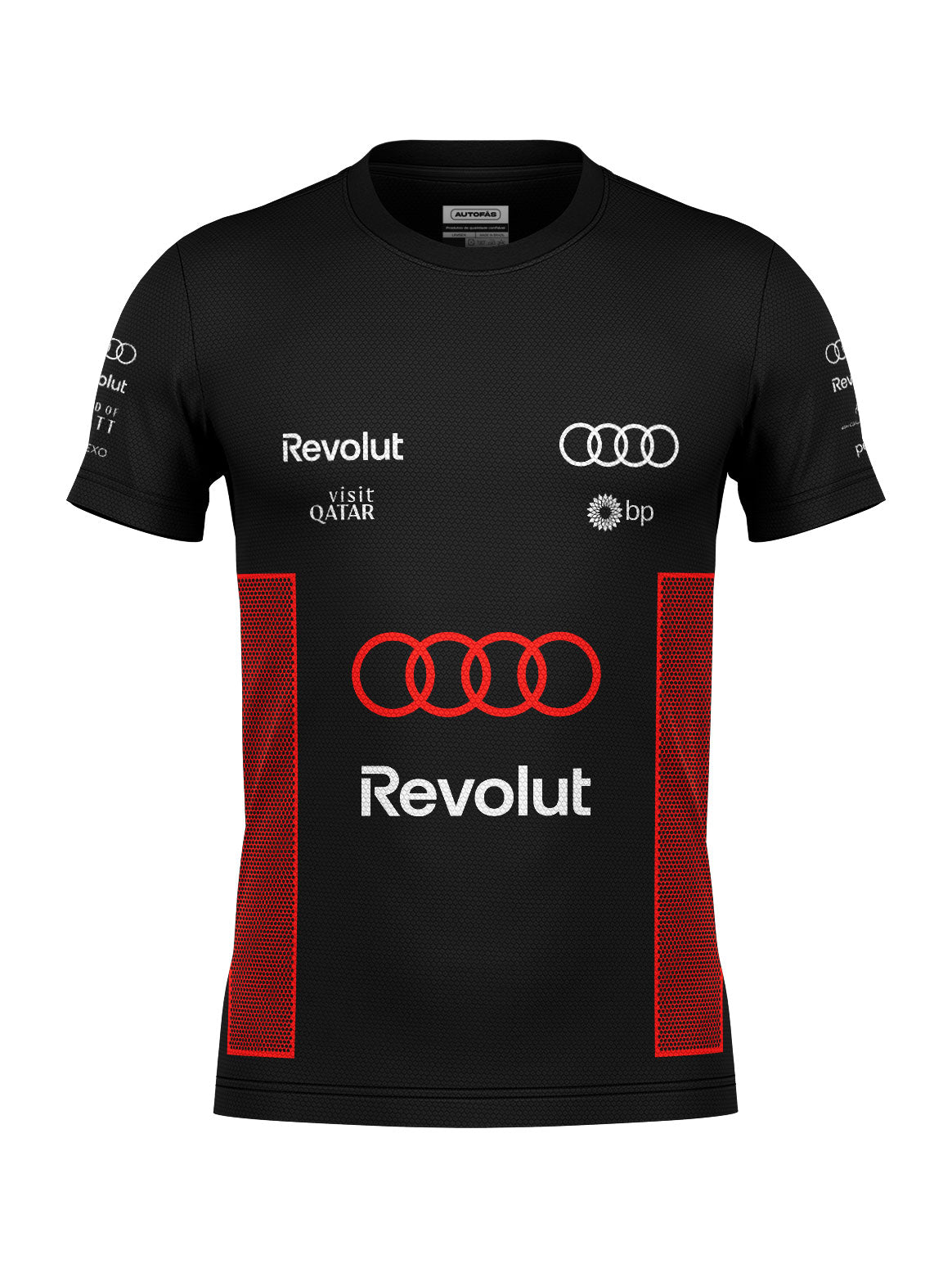 Camiseta Dryfit Audi Bortoleto Torcida 2026 Preto