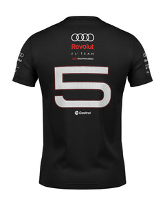 Camiseta Dryfit Audi Bortoleto Torcida 2026 Preto