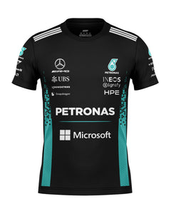 Camiseta Dryfit Mercedes F1 2026 Preta