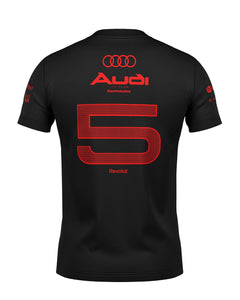 Camiseta Dryfit Bortoleto Audi Edição Red & Black