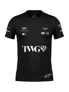 Camiseta Dryfit Cadillac F1 Equipe Preto