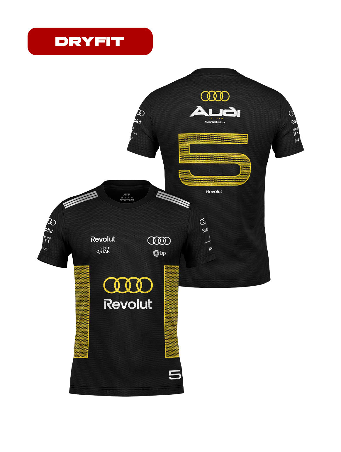 Camiseta Dryfit Gabriel Bortoleto Audi Mônaco Edition 2026