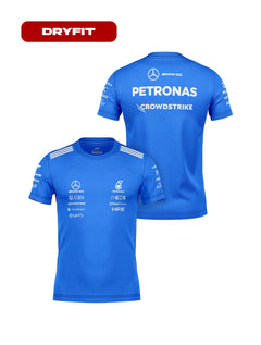 Camiseta Dryfit Mercedes Blue Edition - frente