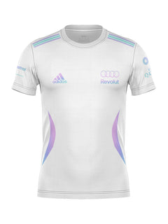 Camiseta Dryfit Bortoleto Audi Edição Tropical Branca 2026