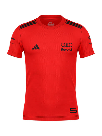 Camiseta Dryfit Gabriel Bortoleto Edição Red Audi 2026