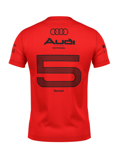 Camiseta Dryfit Gabriel Bortoleto Edição Red Audi 2026