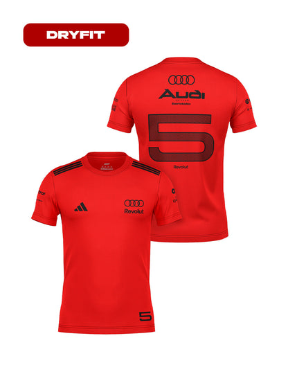 Camiseta Dryfit Gabriel Bortoleto Edição Red Audi 2026