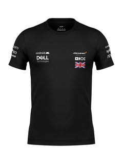 Camiseta DryFit Lando Norris Mclaren 2024 Preta