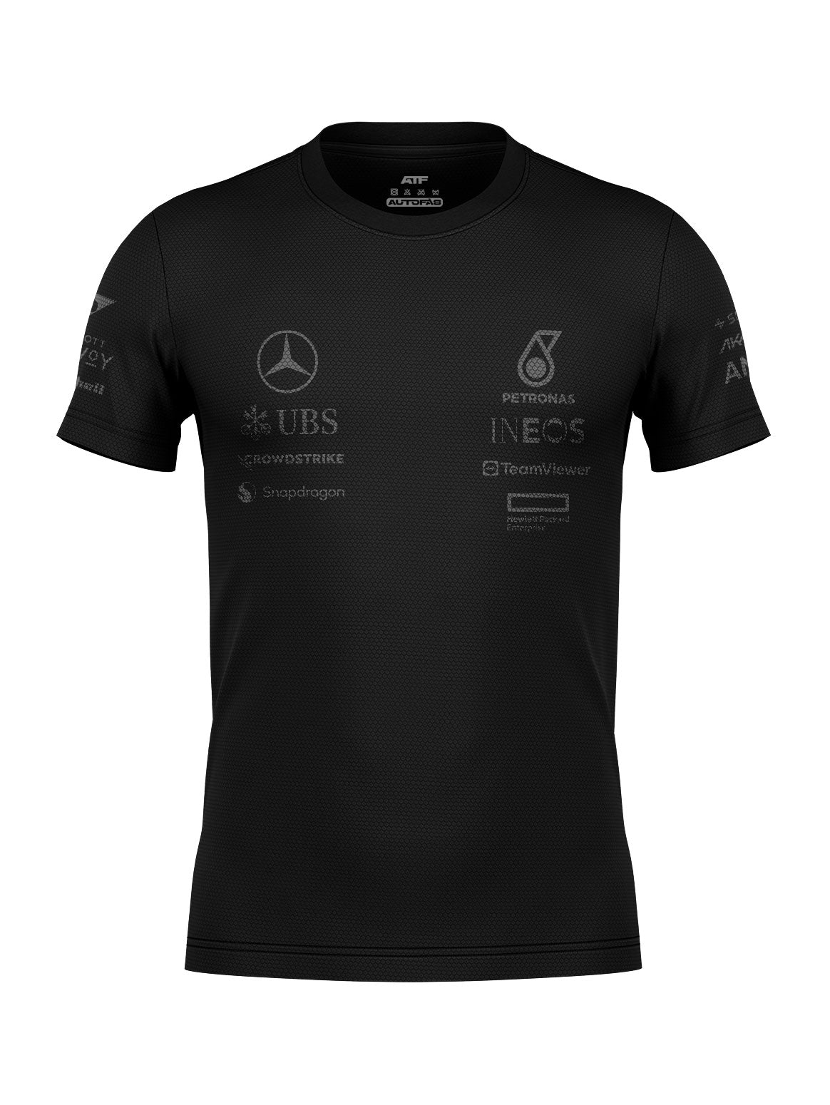 Camiseta DryFit Mercedes 2024 All Black