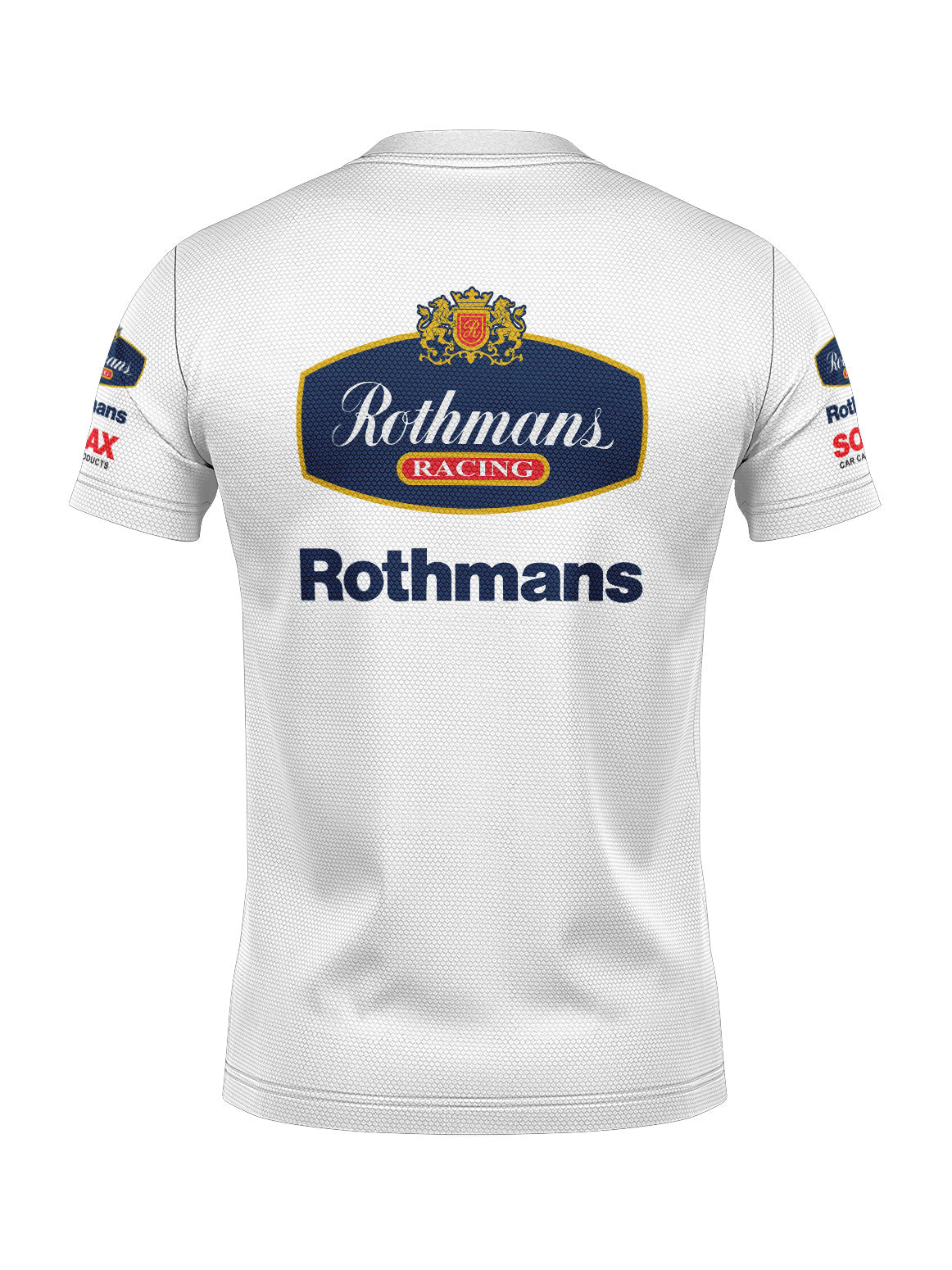 Camiseta DryFit Williams Retrô Rothmans Racing Branco