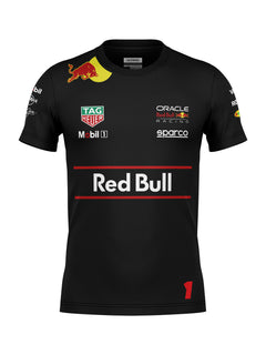 Camiseta Dryfit Red Bull Max Verstappen Preto 2025