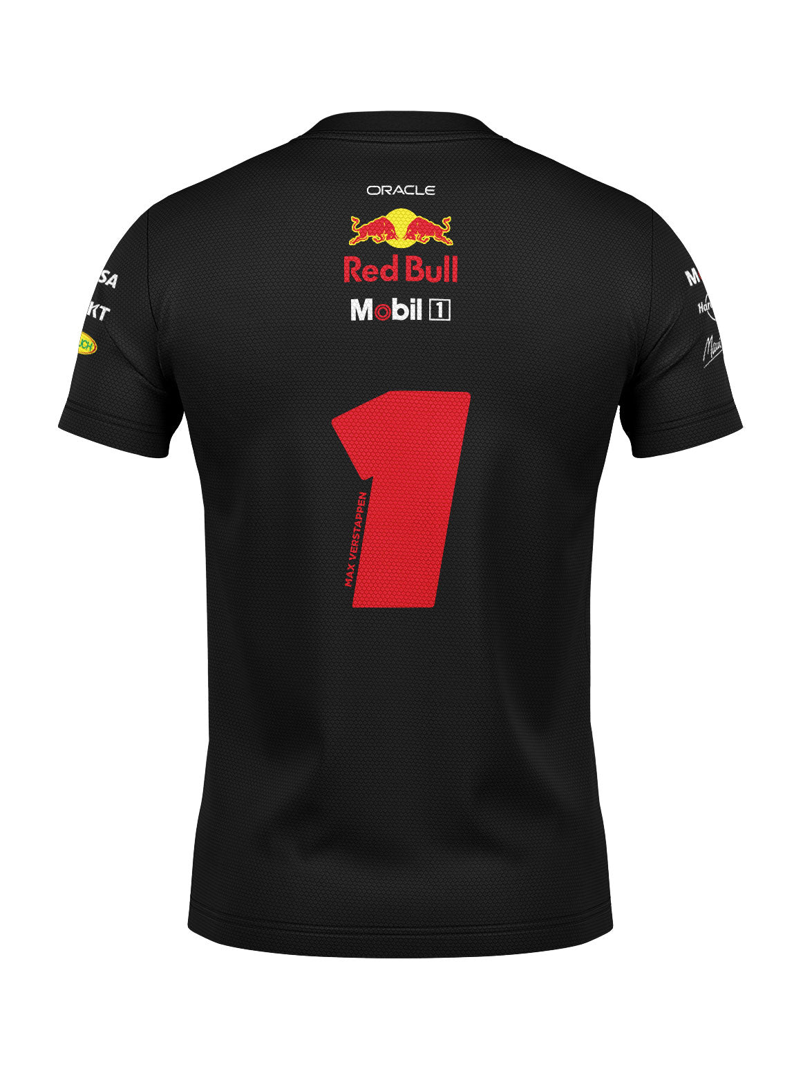 Camiseta Dryfit Red Bull Max Verstappen Preto 2025 – Autofãs Store