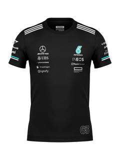 Camiseta Dryfit Mercedes George Russell Preto 2025